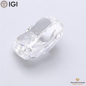 Diamant CVD de laboratoire 2,00 carats taille coussin couleur D clarté VS1 avec certificat IGI pour la création de bijoux - Product Image 6