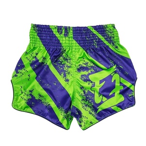 Pantalones Cortos de Boxeo Muay Thai Fairtex al Por Mayor, Precio de Mayoreo, Mejor Calidad, Tela Oxford Informal, Multicolores, Transpirables y Elásticos AI-MTS-14 - Product Image 6