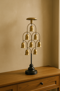 Clochettes décoratives en métal faites à la main, support de table pour la décoration de la maison, du salon et du bureau - Product Image 4