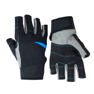 <b>Sailing</b> <b>Gloves</b> Synthetic Leather UV Protection Durable Grip Breathable Comfort Hook Loop Closure Unisex Marine Water Cycling - Product Image 6