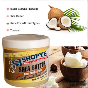 Après-shampoing Shine for All avec beurre de karité et extrait de noix de coco, formule sans rinçage pour des cheveux doux et lisses - Product Image 6