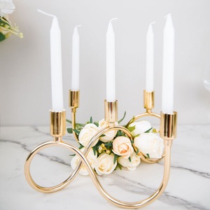 Elegante Portavelas de Latón para Navidad, Hecho a Mano, Ecológico, Decoración para el Hogar, Colores y Tamaños Personalizables, Alta Calidad AZ - Product Image 1