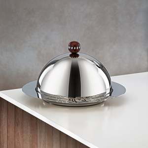 Ensemble de 4 bols à dattes en aluminium au design arabe du Moyen-Orient, finition argentée, design moderne, pour servir les dattes, personnalisable pour le Ramadan - Product Image 1