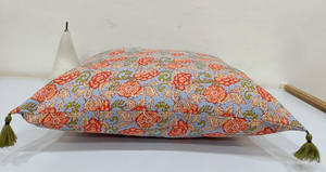 Funda de Cojín y Almohada Guldaudi 100% Algodón con Estampado Floral Ecológico, para Uso en el Hogar y Hoteles - Product Image 3