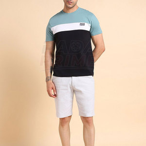 En stock, couleur personnalisée, t-shirt pour homme 100% coton, vente en gros, logo imprimé de haute qualité, respirant, séchage rapide - Product Image 4