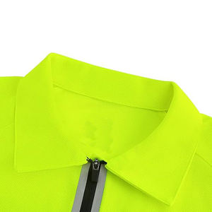 Camiseta Polo de Manga Corta Personalizada OEM de Alta Calidad en Color Sólido de Algodón y Poliéster para Hombre - Product Image 3