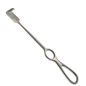 Retractor Quirúrgico Volkman de 8 1/2 Pulgadas, Cuatro Puntas, Inoxidable, Manual, para Tejidos - Product Image 2