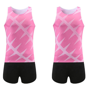 Uniforme Deportivo Unisex para Pista y Campo, Diseño Personalizado con Logotipo de Equipo, Fabricación OEM/ODM - Product Image 1