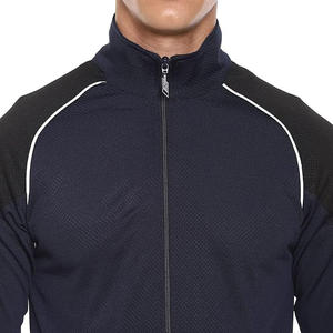 Survêtement en nylon pour homme, coupe oversize, avec poche arrière zippée, blocs de couleur, coupe-vent, personnalisable, ensemble deux pièces (veste et pantalon) - Product Image 4