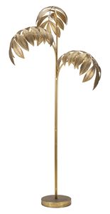 Brass Palm Tree <b>Table</b> Lamp Gold Plated Contemporary Design Decorative <b>Light</b> for Living Room - Product Image 2