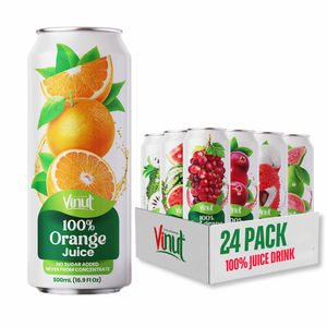 Bebida de jugo de fábrica 500ml con pulpa, jugo de fruta 100%, sin azúcar, muestra gratis, etiqueta privada Vietnam - Product Image 1