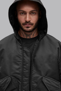 Chaqueta de Piloto Personalizada OEM para Hombre, Chaqueta Bomber de Nailon MA1 con Bordado, Chaquetas de Nailon para Hombre 2026 - Product Image 5