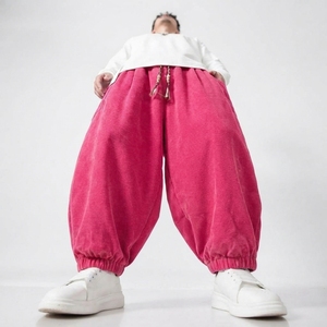 Pantalon de jogging unisexe surdimensionné personnalisé de haute qualité, coupe large et ample en Spandex/Polyester - Product Image 5