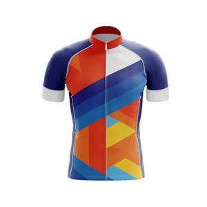 Servicio OEM, Jersey de Ciclismo Personalizado con Logotipo, Nueva Llegada 2025, Jersey de Ciclismo de Manga Corta con Cierre - Product Image 4