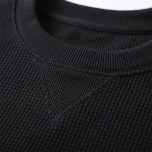 Sudadera de Manga Larga con Cuello Redondo para Hombre, Nueva Colección Otoño Invierno, Corte Holgado, Hecha de Poliéster/Algodón - Product Image 6