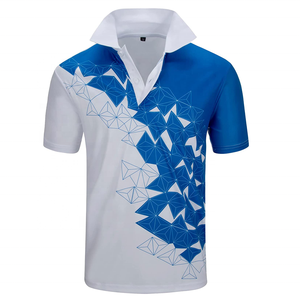 Polo de golf pour homme de qualité supérieure, personnalisé, tendance, avec impression par sublimation, style unique, vente chaude, marque de renom. - Product Image 3