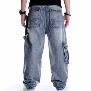 กางเกงยีนส์ผู้ชายแฟชั่นทรงสลิมฟิต กางเกงยีนส์ผู้ชายใส่สบาย กางเกงยีนส์ลำลองผู้ชาย - Product Image 3