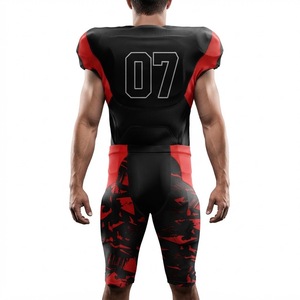 Uniforme de football américain personnalisé, vêtements d'équipe en gros, maillots, shorts, vêtements de sport performants, fabricant et fournisseur OEM ODM - Product Image 2