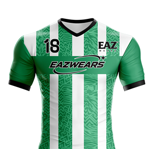 Ensemble de maillots de football personnalisés, tenue de sport haut de gamme pour équipe, fabrication OEM ODM, vente en gros, uniforme d'entraînement et de match, uniforme de football - Product Image 2