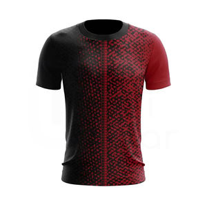 Haute demande hommes 100% coton tricoté vêtements de sport Streetwear T-Shirt nouveau Design mode impression personnalisée séchage rapide écologique - Product Image 1