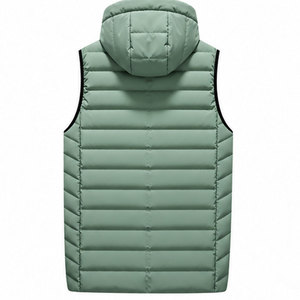 Chaleco de Invierno sin Mangas para Hombre de Alta Calidad, Chaqueta Térmica Acolchada Suave con Construcción Ligera para Senderismo, Fitness y Viajes - Product Image 2