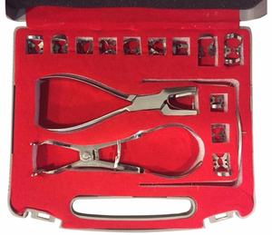 Kit de instrumentos dentales de goma para endodoncia, Kit de abrazaderas de marco de represa, 15 piezas - Product Image 1