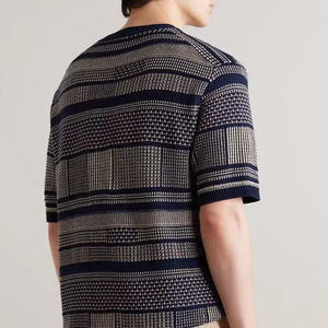 Camiseta de Alta Calidad Personalizada, 100% Algodón Tejido, Hombros Caídos, Estilo Hip Hop para Hombre, Cuello Redondo, Ligera, Oversize, Corte Cuadrado - Product Image 3