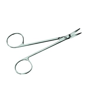 Ciseaux Graefe Delicate Iris à pointe arrondie et tranchante, en acier inoxydable de qualité supérieure, pour chirurgie plastique, microchirurgie, outil ophtalmique réutilisable - Product Image 4