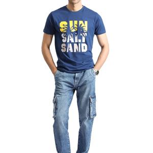 OEM 2025 camisetas personalizadas para hombres Digital impreso 100% algodón de manga corta Summers Wear camisetas gráficas para suministro al por mayor - Product Image 3