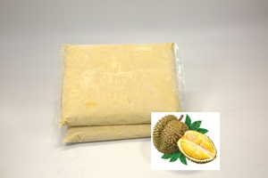 Puré de Durian Orgánico Congelado IQF de Alta Calidad de Vietnam con el Mejor Precio para Exportación a Granel - Product Image 1