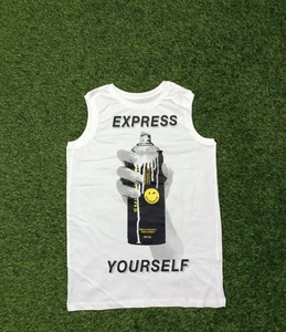 Camiseta sin Mangas Personalizada para Hombre, Cuello Redondo, para Gimnasio, Fitness, Deportes, con Logotipo Impreso, Marca Privada, Fabricante OEM - Product Image 4