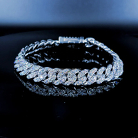 RB Gems Bracelet Tennis Classique Personnalisable avec Diamant de Laboratoire Taille Brillant, Or Massif 18K, Certifié GIA, Sertissage Clos, Haute Joaillerie