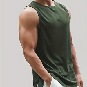 Camisetas sin mangas para hombre al por mayor 2026, estilo Y-Back, para gimnasio, entrenamiento muscular, atléticas, fitness, chalecos deportivos - Product Image 2