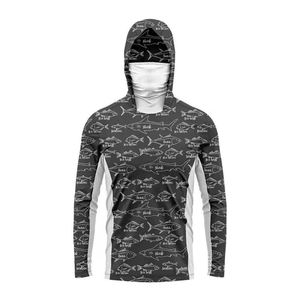 Sudadera con Capucha de Pesca de Poliéster Sublimado Transpirable, Fabricante al por Mayor OEM Personalizado, Etiqueta Privada - Product Image 5