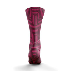 Custom Printed Men's Crew Sports <b>Socks</b> Spandex/Nylon/Cotton Blend Anti Bacterial <b>Breathable</b> Eco Friendly Quick Dry Sports <b>Socks</b> - Product Image 3