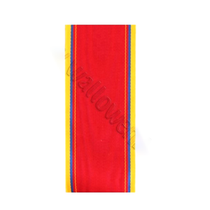 Custom Made Embroidered Satin Grosgrain Ribbon Braids Quality Viscose Material Double Face Style Wholesale for Gift - Product Image 1