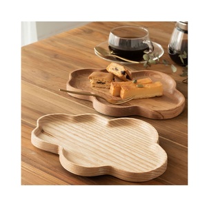 Plateau de service en bois naturel, fait main, rustique, pour fruits, en-cas, pain, fromage, desserts et plats de fête - Product Image 5
