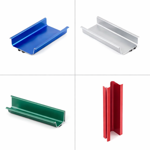 Profils en aluminium allié série 1000 pour portes et fenêtres avec services de pliage, découpe et soudage, tolérance de 1 %, livraison en 7 jours - Product Image 3