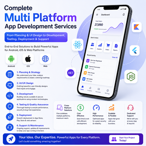 บริการพัฒนาแอปพลิเคชันมือถือ iOS ในราคาที่เข้าถึงได้สำหรับสตาร์ทอัพ ธุรกิจ ผู้ประกอบการ และโครงการแอปมือถือแบบกำหนดเอง - Product Image 1