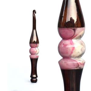 Ganchillo Ecológico de Bambú y Resina para Uso Diario, Producto Artesanal de Madera - Product Image 5