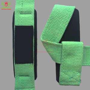 Sangles de levage rembourrées en néoprène avec rembourrage en coton, à paillettes, pour soulevé de terre, pour la musculation, le bodybuilding et la sécurité - Product Image 3