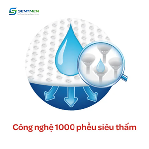 ผ้าอ้อมสำเร็จรูปฮักกี้ส์ ดราย สำหรับเด็กแรกเกิด ไซส์ S 56 ชิ้น นุ่ม ระบายอากาศได้ดี ป้องกันการรั่วซึม ผ้าอ้อมเด็กแบบใช้แล้วทิ้ง ให้ความรู้สึกเหมือนผ้าฝ้าย น้ำหนัก 4-8 กก. - Product Image 2