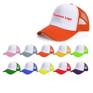 Wholesale in Stock Drop Shopping Fashion Popular Colorful Summer Foam Baseball <b>Cap</b> Custom Print <b>Blank</b> Trucker Hats Mesh - Product Image 2