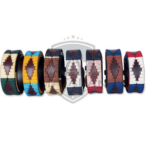 Cinturón de Polo de Cuero Resistente para Montar a Caballo, Material Cómodo, Hebilla Ajustable, Cinturón de Polo Clásico - Product Image 2