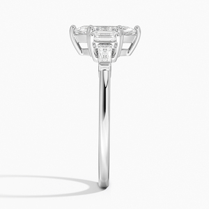 BOJ <b>Ring</b> 3 Marquise Cut 925 <b>Silver</b> Five Stone Prong Set <b>Solitaire</b> Engagement <b>Ring</b> GRA Certified 2ct D Color VVS1 Moissanite - Product Image 3