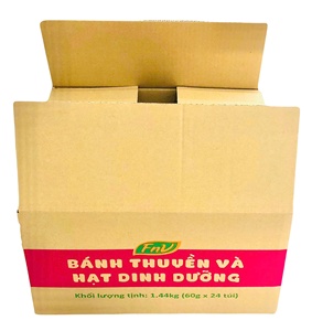 Cajas de Papel Rectangulares Plegables Corrugadas de Materiales Reciclados al por Mayor de Vietnam OEM, Impresión Offset para Uso Industrial, Envío con Lámina - Product Image 2