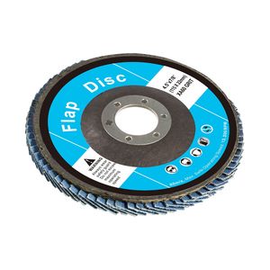 Dischi lamellari abrasivi in zirconia tipo 29 per smerigliatrice angolare, grana 60 P80, 4 1/2'' x 7/8'' - Product Image 6