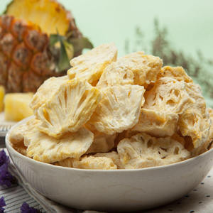 Natural Freeze Dried <b>Pineapple</b> Sweet Taste Fruit Snack FD Drying Process Vietnam Bulk Packaging Supply - Product Image 4