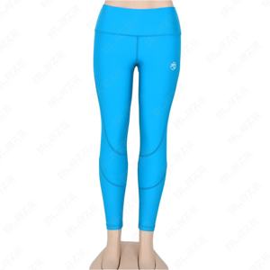 <b>Elastic</b> Waist Yoga Leggings Wholesale Factory New Design Women Yoga Pants Quick Dry Tights High Waisted for <b>Ladies</b> - Product Image 2