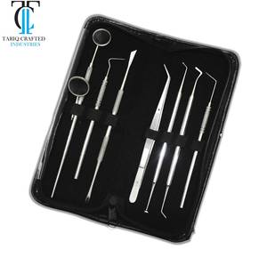 <b>Dental</b> <b>Cleaning</b> Instrument Set Stainless Steel <b>Dental</b> Hygiene Kit Professional Scaling <b>Tools</b> TARIQ CRAFTED INDUSTRIES - Product Image 4